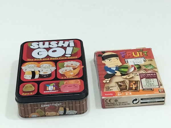 Sushi Go! & Fruit Ninja Card Game